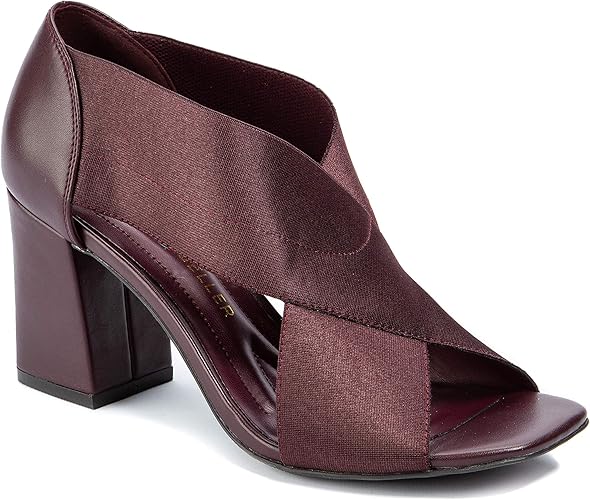amazon burgundy heels