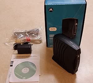 Motorola SURFboard SB5101 DOCSIS 2.0 Cable Modem - Non-Retail Packaging (Brown Box)