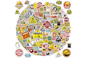 200Pcs Hard Hat Stickers for Adults, Funny Stickers Pack Vinyl Waterproof Hard Hat Accessories for Tool Box, Blue Collar Stic