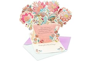 Hallmark Mahogany Mothers Day Pop Up Card for Mom (Flowers)