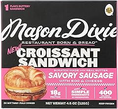 MASON DIXIE BISCUIT CO Savory Sausage Croissant Sandwich with Egg & Cheese, 4.5 OZ
