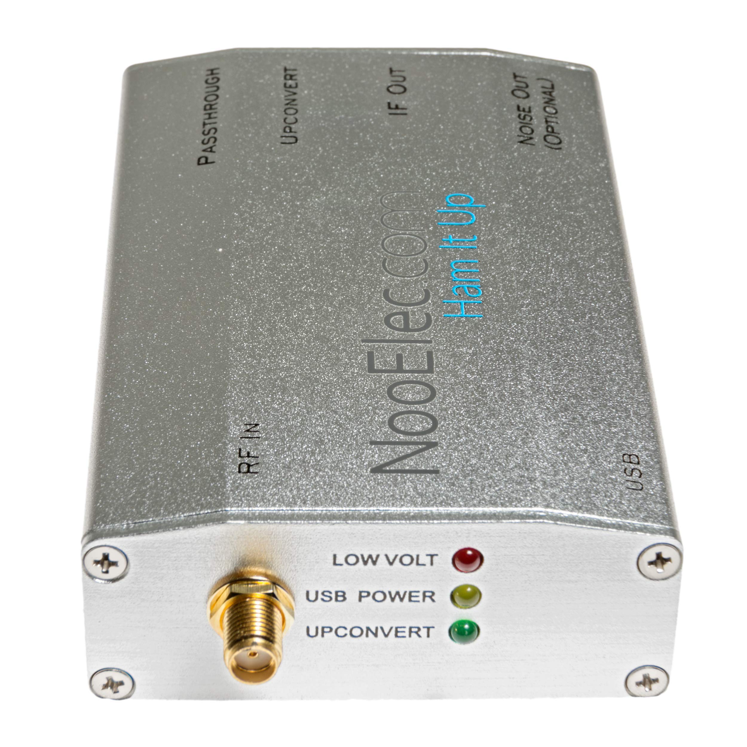 Nooelec NESDR Smart XTR HF Bundle: 300Hz-2.3GHz Software Defined Radio Set for LF/HF/UHF/VHF. Includes NESDR Smart XTR RTL-SDR, Ham It Up Plus v2 Upconverter, 3 Antennas, Balun, Adapters