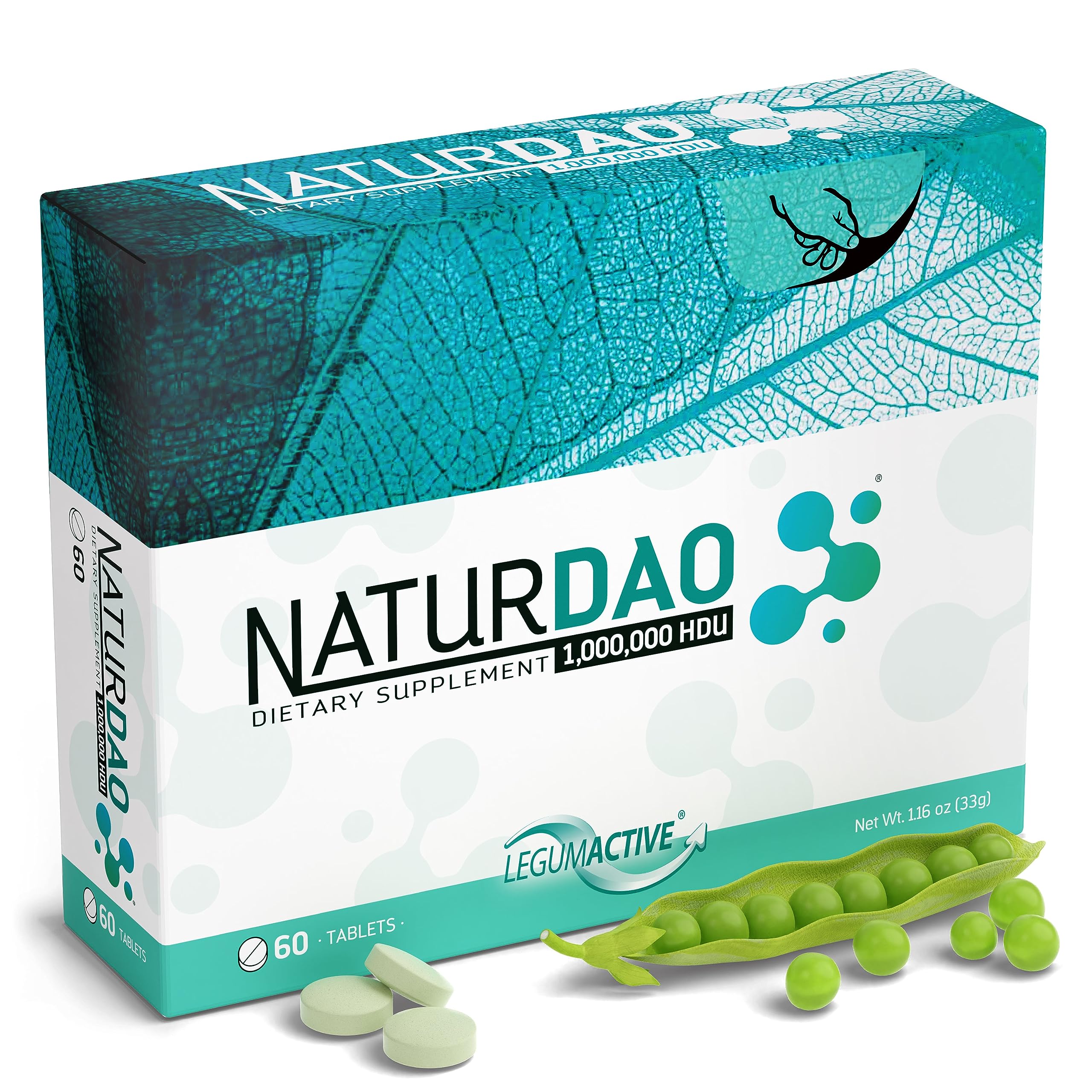 NATURDAO 1,000,000 HDU DAO Enzyme Supplement Histamine Block