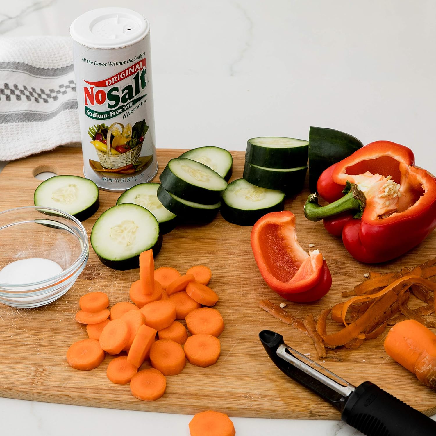 NoSalt Original Sodium-Free Salt Alternative, 11 Oz : Grocery & Gourmet Food