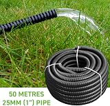 E-BEST-OFFER 25mm Pond Hose 5m Reinforced Flexible Tubing for Pumps Filters view 5
