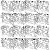 16 Pack Disco Makeup Bags with Zipper Disco Party Favors Silver Glitter Sequin Mirror Cosmetic Bags for Bachelorette Bridal Shower Wedding 70s 80s 90s Disco Ball Party Favors