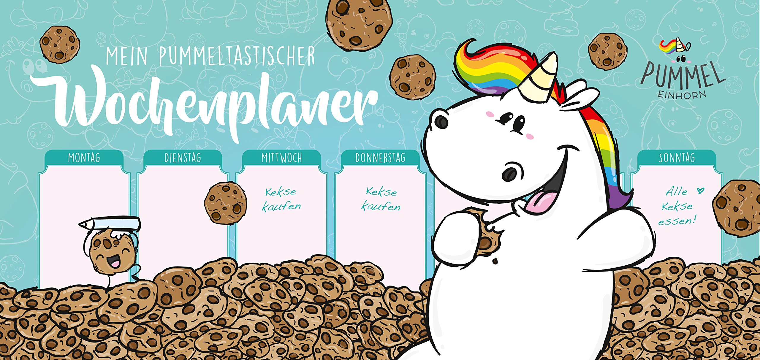 Pummeleinhorn - Weekly planner "Pummeltastisch".