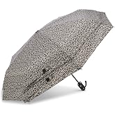 Samsonite Windguard Auto Open/close Umbrella, One Size, Grey/Black Cheetah