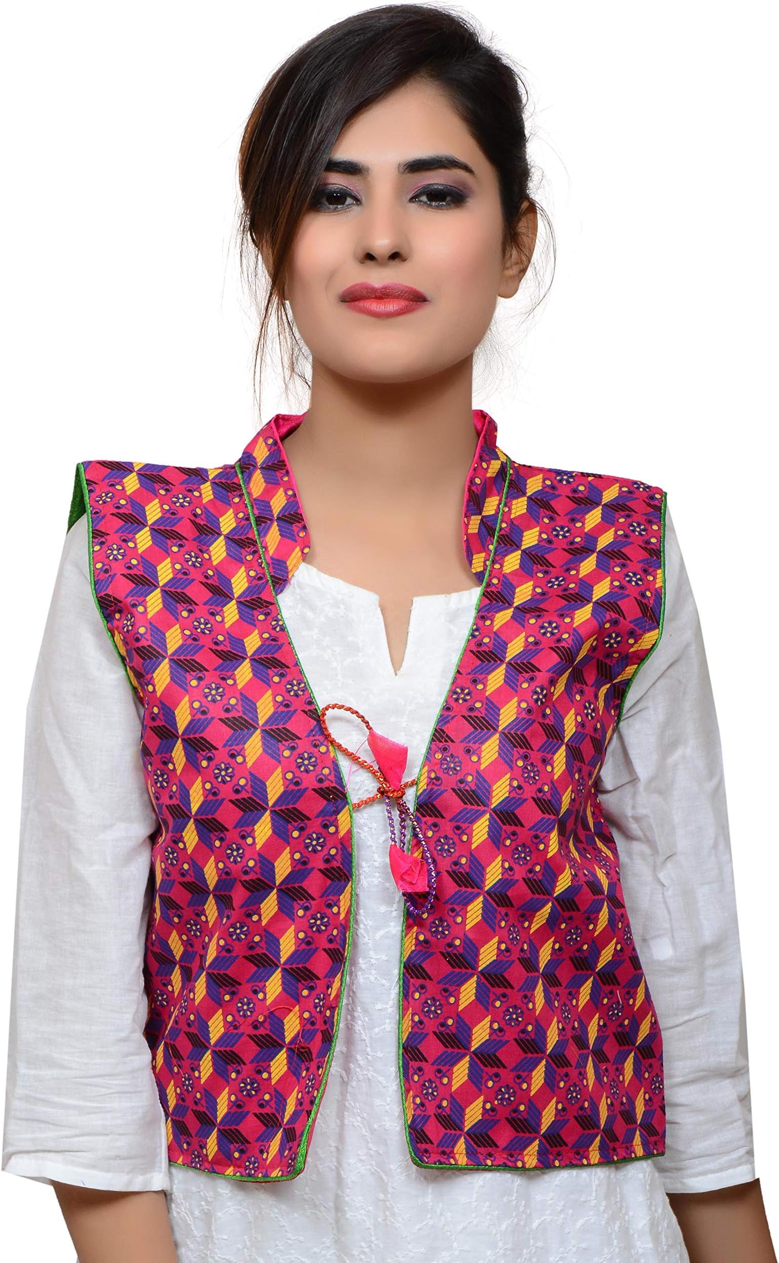 Banjara India Cotton Printed Jacket/Koti