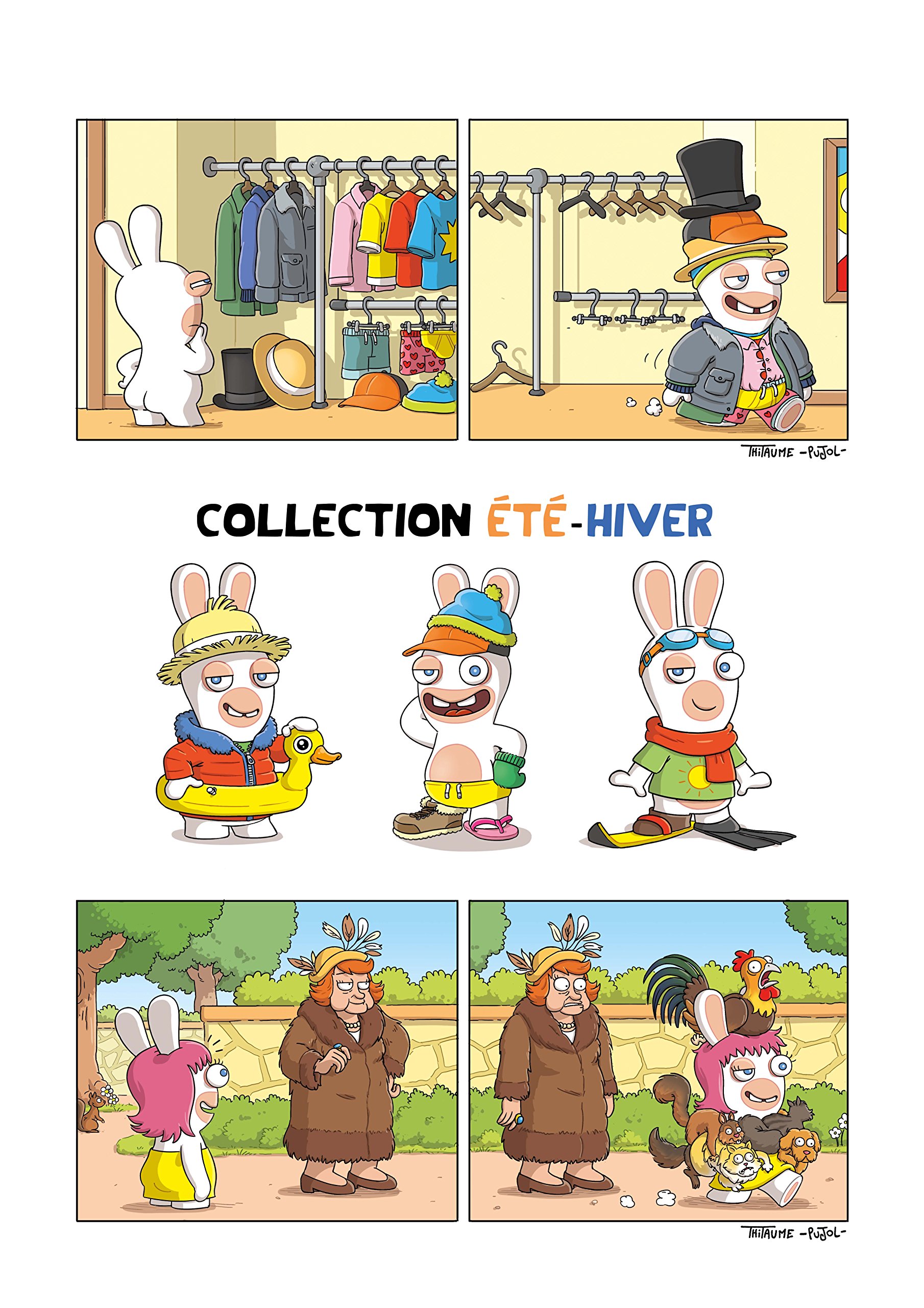 The lapins crétins tome 7 Crétin style Amazon Thitaume Romain Pujol Livres