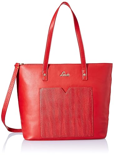 Lavie Kabuki Womens Tote Bag (Red)