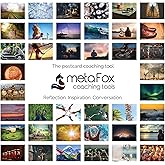 metaFox - 52 Inspirational, Positive Affirmations &amp; Motivational Postcards, Picture Cards For Life Coaching, Therapy, &amp; Personal Advice, Mindfulness, Coaching, Life Design Cards