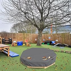 Waterproof Octagon Sandboxes Cover, Upgraded with