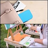 Belle Vous 18 Well Folding Paint Palette - Blue Travel Artist Tray view 6