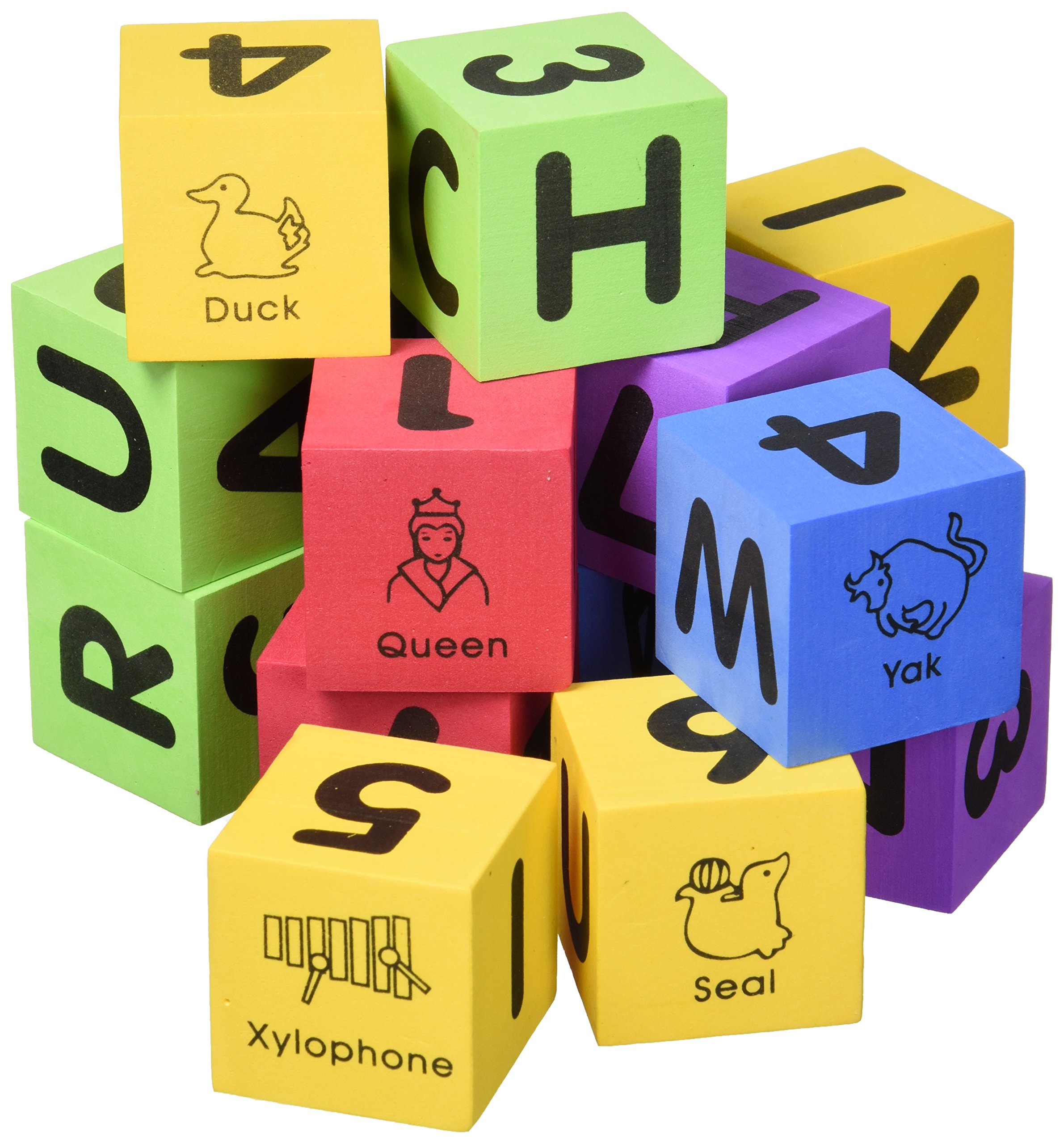 Softee Equipment 0009666 Set Foam Cubes, Unisex, White, S