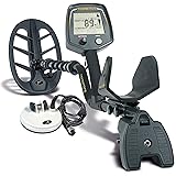 Teknetics T2LTD-BLK T2 Special Edition Metal Detector with 5-Inch and 11-Inch DD Coils
