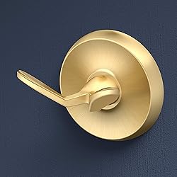 Gatco 5056 Designer II Robe Hook, Brushed
