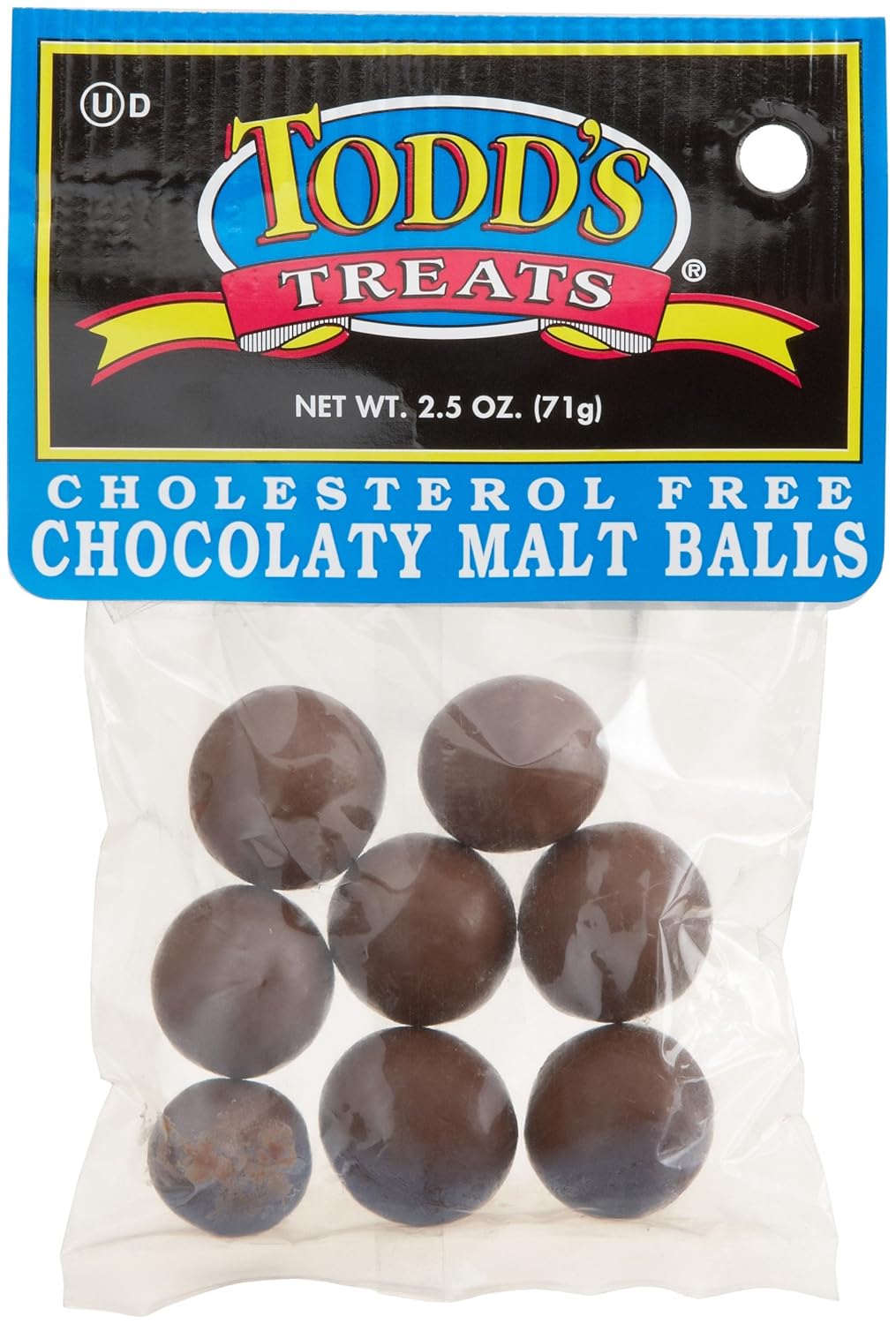 Todd's Incorporated Cholesterol Free Chocolaty Malt Balls