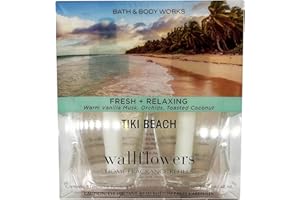 Bath & Body Works Wallflowers Home Fragrance Refill Bulbs 2 Pack Tiki Beach