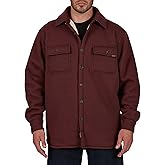 Smith's Workwear Mens Sherpa Heather Thermal Shirt JacketJacket