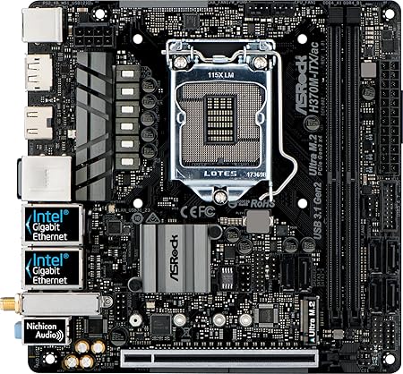 Amazon In Buy Asrock H370m Itx Ac Lga1151 Intel H370 Ddr4 Sata3 Usb3 1 M 2 Wi Fi A 2gbe Mini Itx Motherboard Online At Low Prices In India Asrock Reviews Ratings Amazon In Buy Asrock H370m Itx Ac Lga1151 Intel H370 Ddr4 Sata3 Usb3 1 M 2 Wi Fi A 2gbe Mini Itx Motherboard Online At Low Prices In India Asrock Reviews Ratings