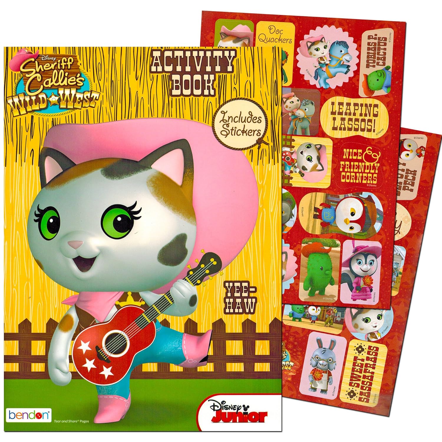 Amazon Disney Sheriff Callie Coloring and Activity Book with Stickers Toys & Games