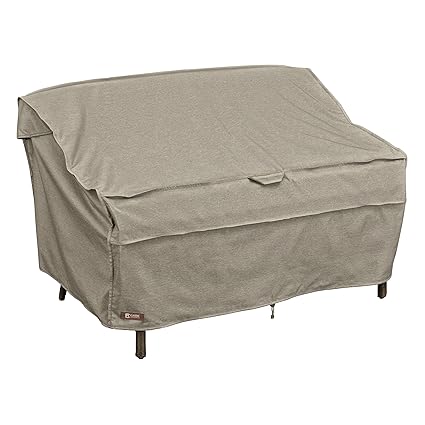 Classic Accessories MONTLAKE FADESAFE Patio Bench/Love SEAT/Sofa Cover Small
