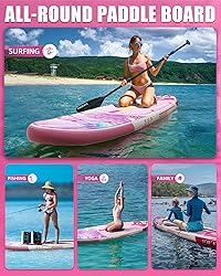 Dixero Inflatable Stand Up Paddle Board with SUP