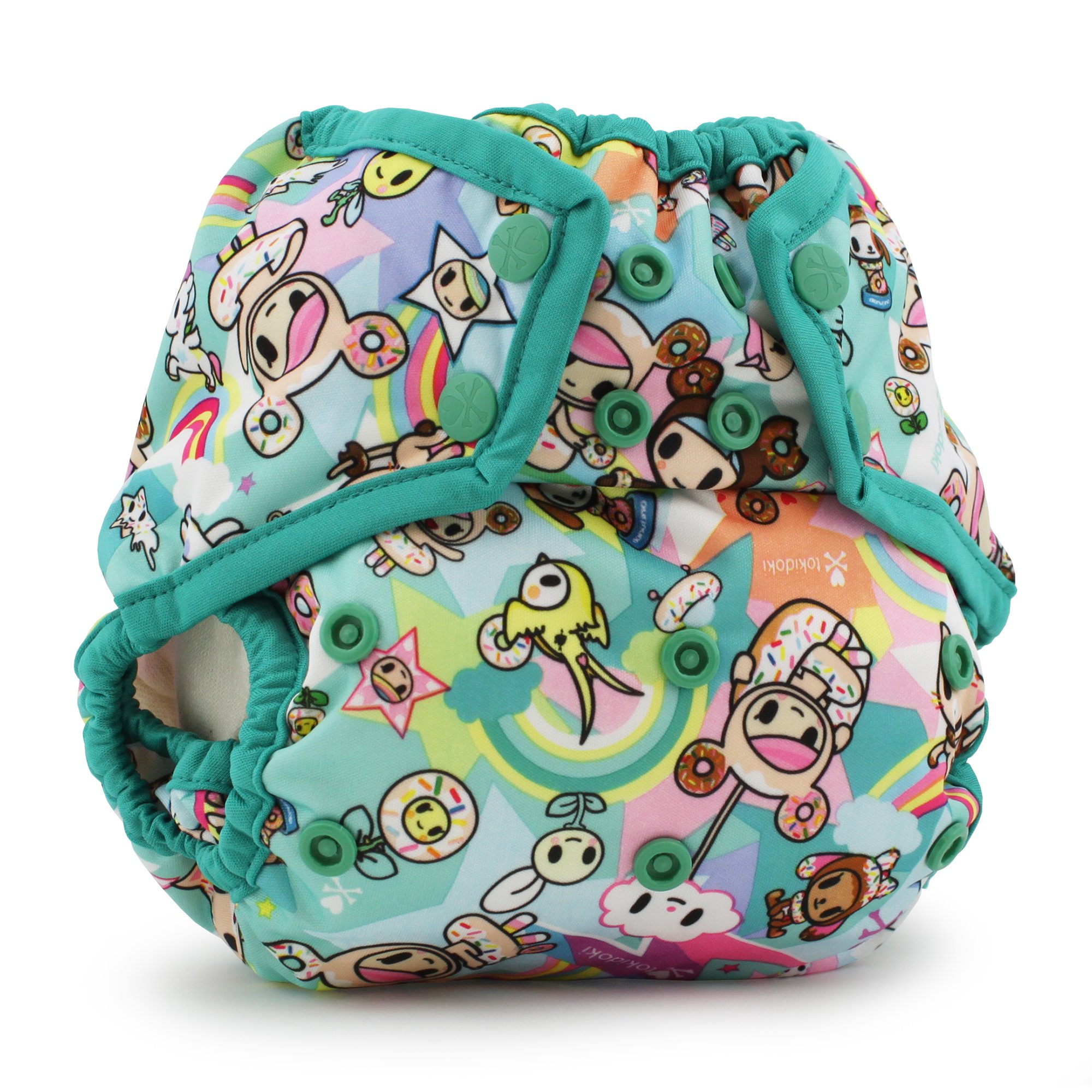 Kanga Care Rumparooz Cloth Diaper Cover Snap, Tokisweet