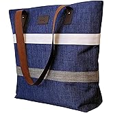 Aleah Wear Shoulder Tote Bag Purse Top Handle Satchel Handbag For Women Work College Travel Business Shopping Casual Upgraded