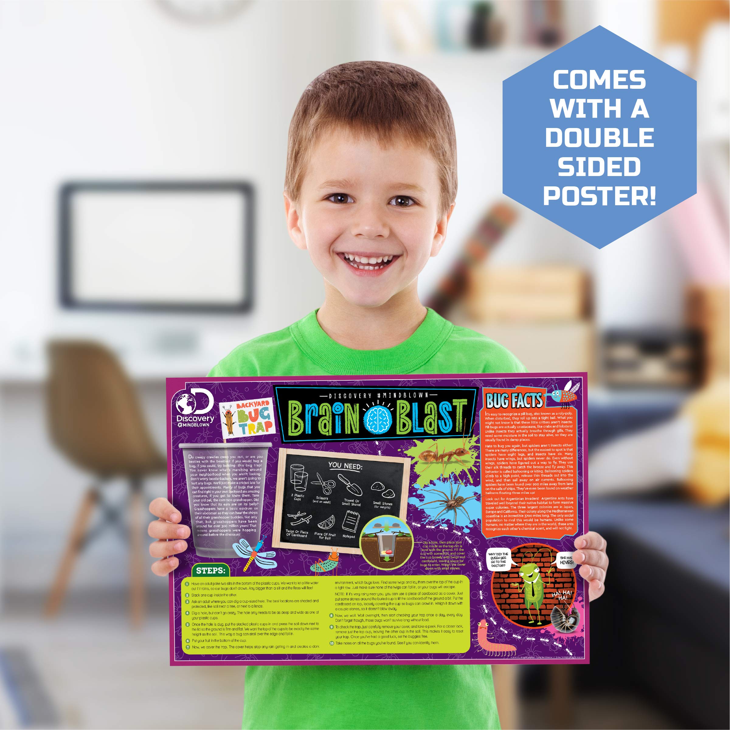 Discovery™ Dinosaur Fossil Dig Kit – Excavate & Assemble T-Rex & Velociraptor Skeletons| 3D Dino Bones Puzzles| Jurassic Paleontology Toy for Kids| STEM Science Activity Set| Girls & Boys Gift Ages 6+