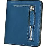 AINIMOER Small Leather Wallet for Women, Ladies Credit Card Holder RFID Blocking Women's Mini Bifold Pocket Purse