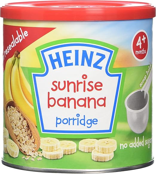 heinz sunrise banana porridge