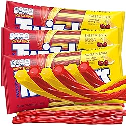 Twizzles Licorice Filled Twists Sweet and Sour