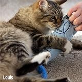 Rosewood Battersea Cat Kicker Toy Large Blue Catnip Infused 41 cm 9 cm view 4