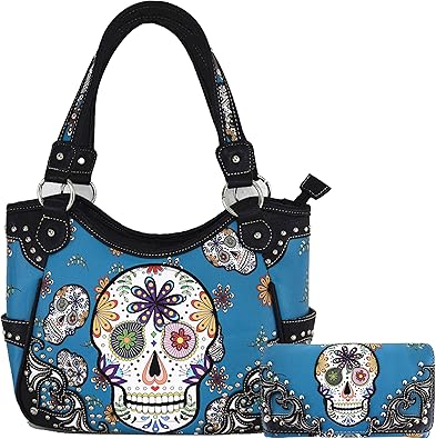sugar skull handbag