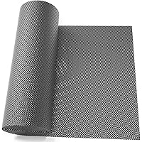 Olsa Tools Tool Box Liner, Drawer Liner, and Shelf Liner Black 16 Inch x 16 Feet x 1/8" Thick | Premium Non Adhesive Non-Slip