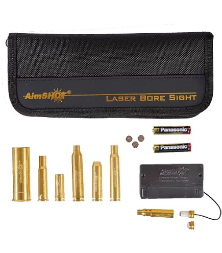 Amazon.com : Aimshot KT-RIFLE Laser Bore Sight Kit for Major