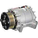 Denso 471-7055 A/C Compressor , White | Replaces 38810RRBA01 97560 98560 4717055 5512492 6512492. Direct-fit OE-grade replacement.