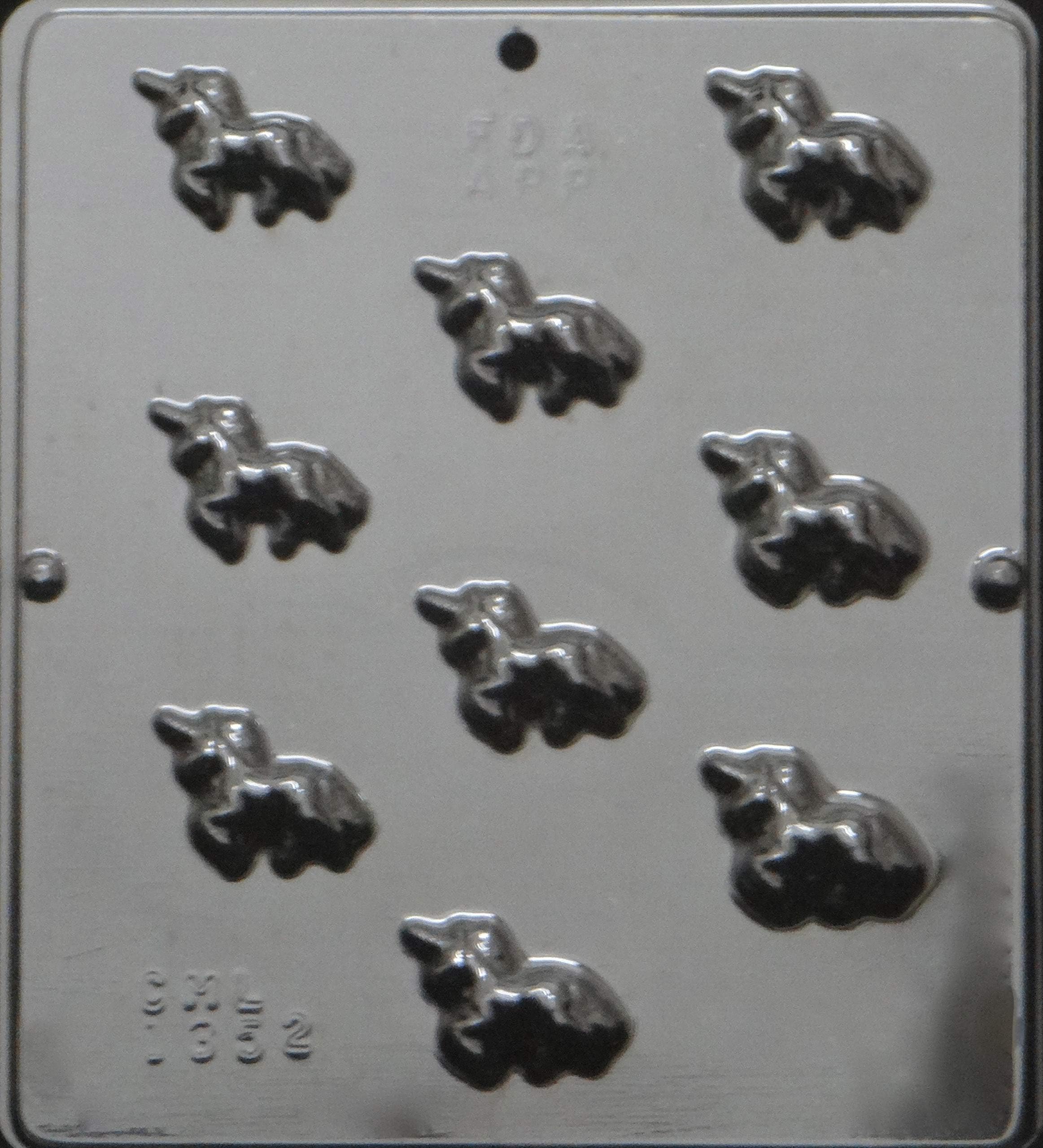 Mini Unicorn Bite Size Chocolate Candy Mold 1352