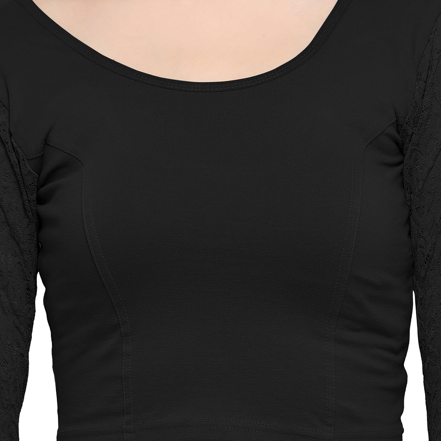 janasya women's long cholis saree blouse