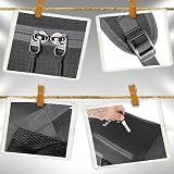 Bekahizar 20L Ultra Lightweight Backpack Foldable Daypack Water Resistant Black view 5