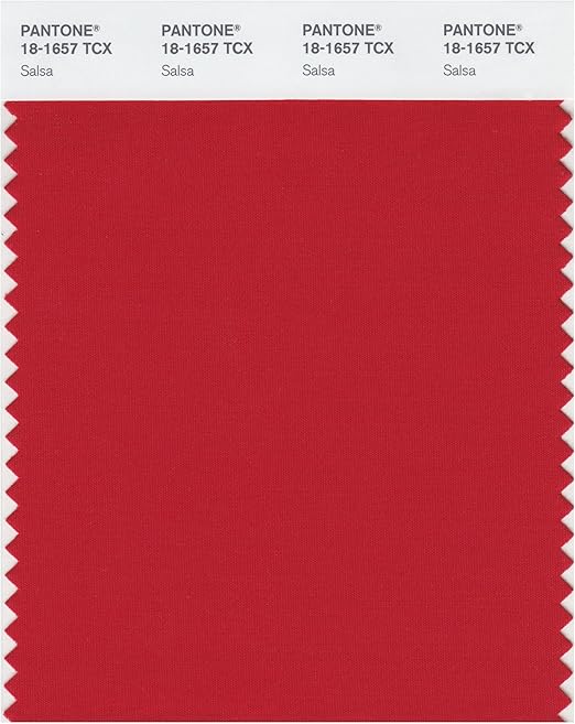 Pantone 181657 TCX Smart Color Swatch Card, Salsa House Paint