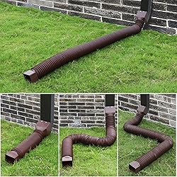 2 Pack Rain Gutter Downspout Extensions, Upgraded