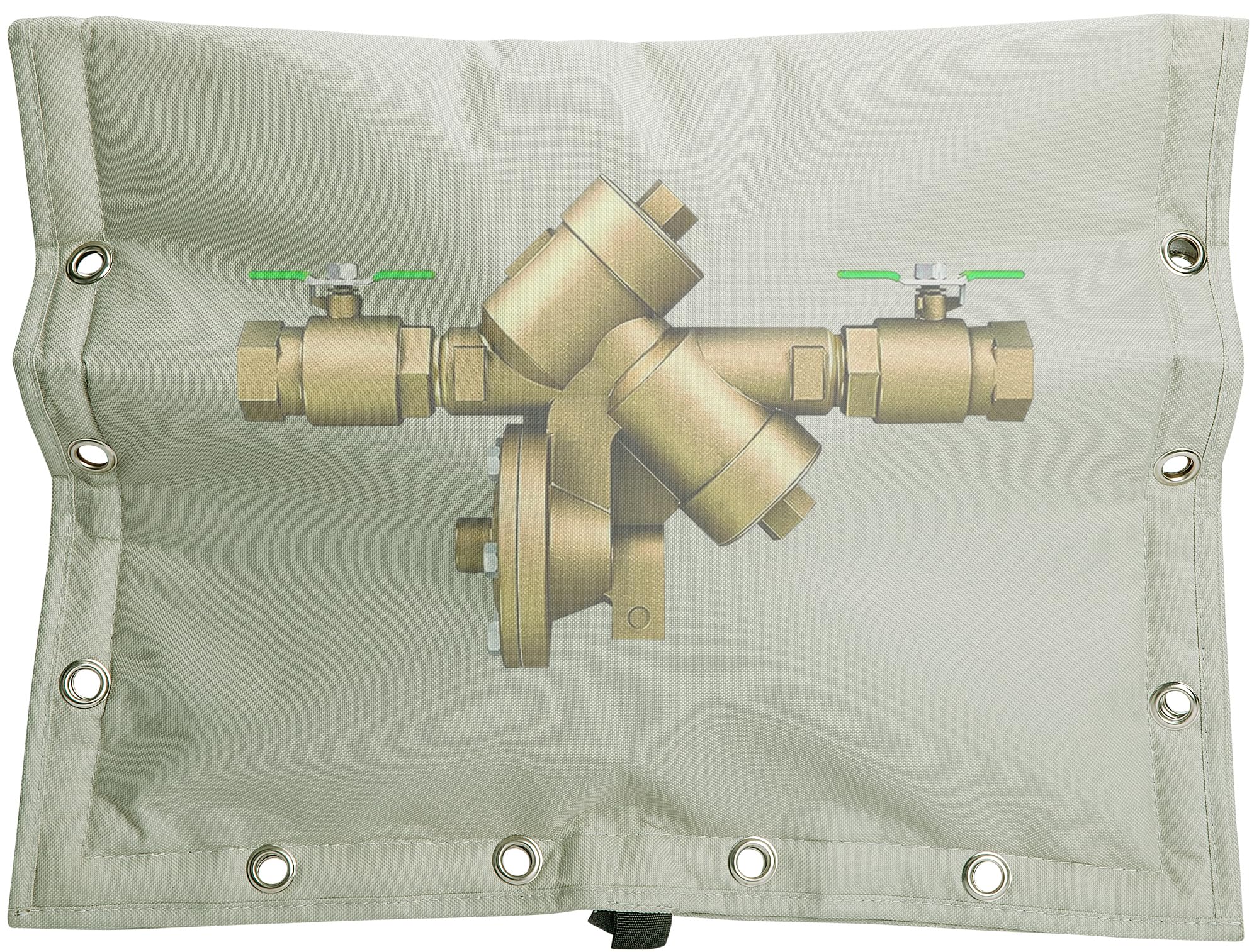 Photo 1 of 30 x 24 Inch Backflow Preventer Insulation Cover- 3 Way Opening Winter Pipe Insulation Sprinkler Valve Cover (5°F)- Waterproof Water Well Pump Covers for Outside Freeze Protection