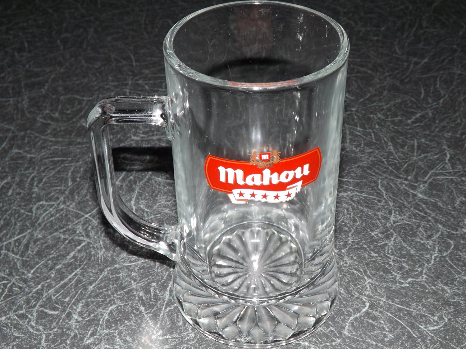 Mahou San Miguel PINT TANKARD. Frosty Beer Glass Quality A couple of