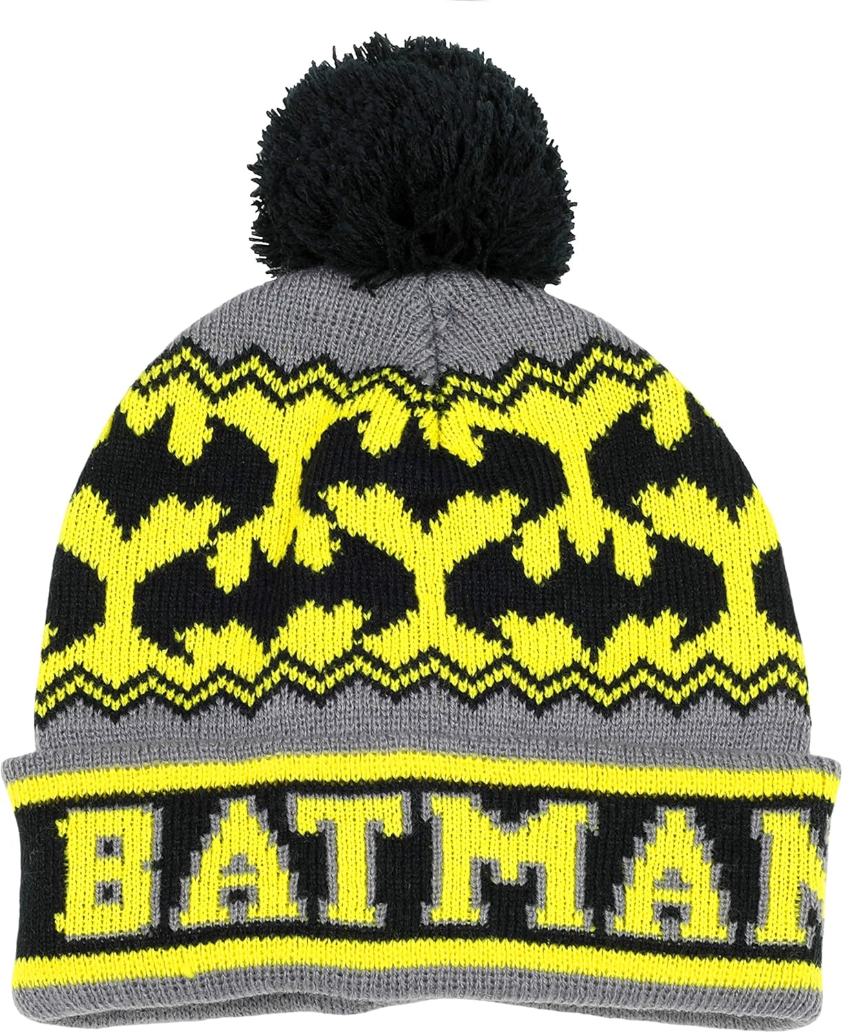 DC Comics Batman Beanie Winter Hat and Gloves Cold Weather Set, Age 2-4: Clothing
