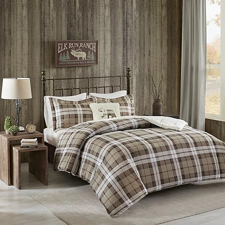 Woolrich Rock Ridge Softspun Down Alternative Comforter Set Khaki