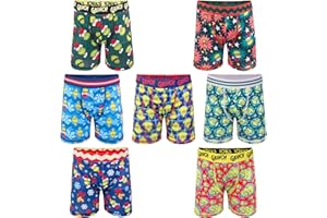 Dr. Seuss boys The Grinch Who Stole Christmas Amazon Exclusive Athletic Boxer Briefs Sizes 2/3t-10