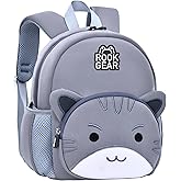 ROOK GEAR Simple and modern school backpacks suitable for girls, lightweight and durable student backpacks suitable for girls (gray, Large)